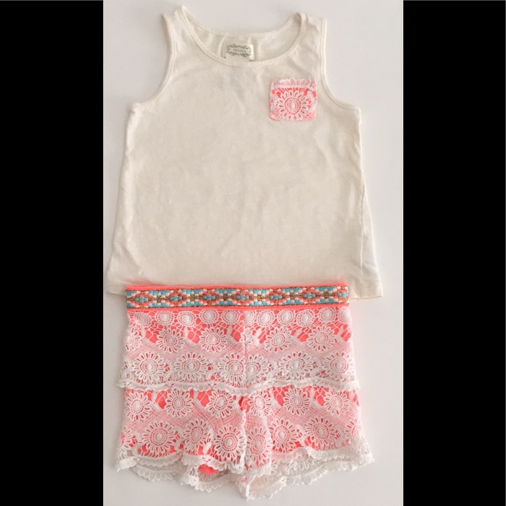 KAISELY Girl’s Short Set 🌺Sz 5